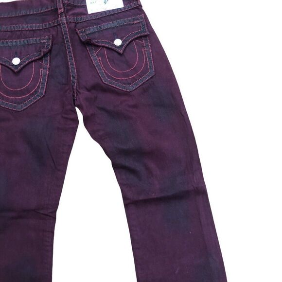 True Religion Jeans Size 32 STRAIGHT Red - Picture 13 of 16